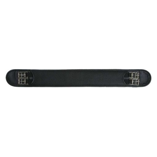 Dressyrgjord i svart PVC70 cm