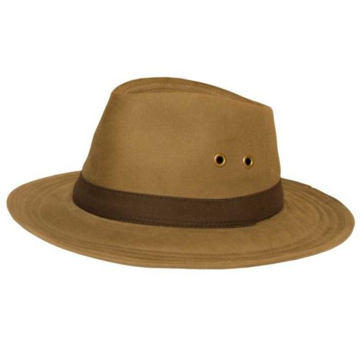 Платнена шапка с панделка54