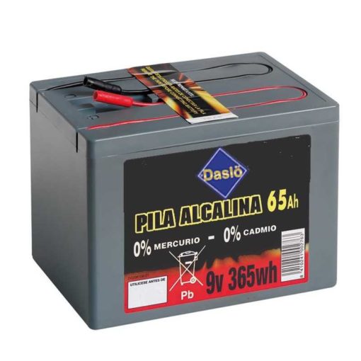 Daslo alkalisk batteri 9V 365Wh