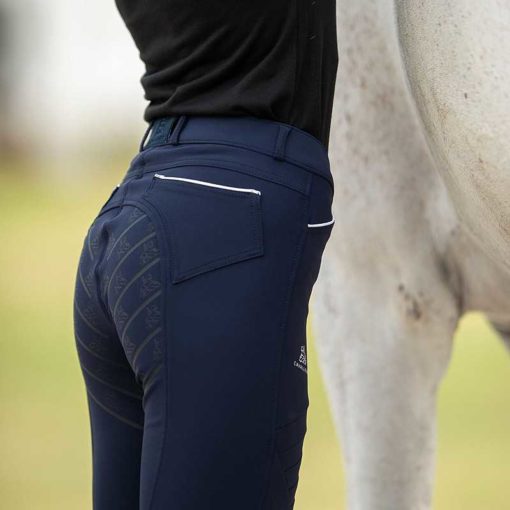 Pantaloni de echitație Royal Ride Cavalliera Albastru marin42